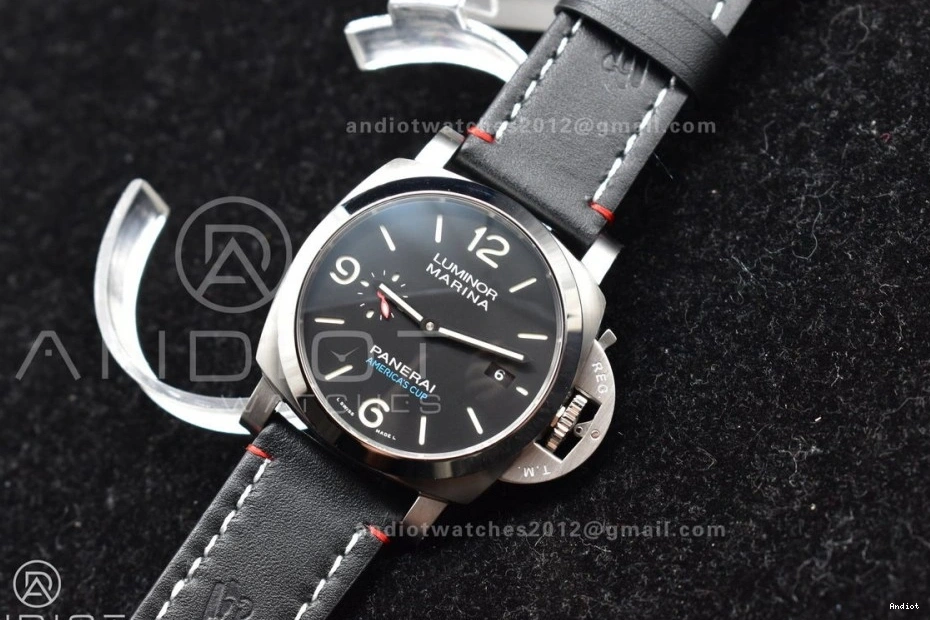  Best Green Leather Brown PAM732 Dial Edition on 1:1 TTF Strap P9010 Dark 0401